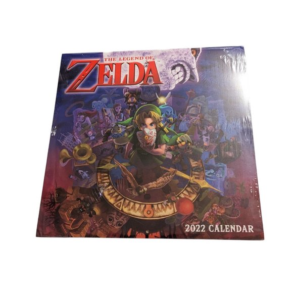 The Legend Of Zelda 2022 Calendar Official Nintendo Licensed Product Abrams New - Picture 1 of 6